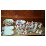 Porcelain Vintage Angels and Bowls