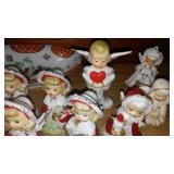 Porcelain Vintage Angels and Bowls