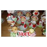 Porcelain Vintage Angels and Bowls