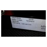 Craftsman Drawer Toolbox  Excellent