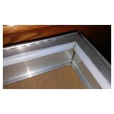 Aluminum and Glass Display Case