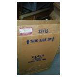 Aluminum and Glass Display Case