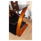 Z-Line Designs Glass Entertainment Center.