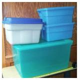 Totes with Covers (4)