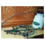 Bungee Straps and Yard Sprayer.