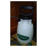 Bungee Straps and Yard Sprayer.