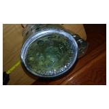 Antique Blue Canning Jars (2)