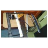 Hand Tools. Square, timer, bubble stick and more.