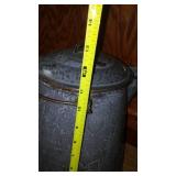 Gray Enamelware Pitcher
