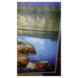 Hand Painted Picture from Afghanistan. 2008,