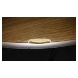 40 in. Round Card Table. Samsonite