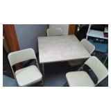 Samsonite Card Table Set.