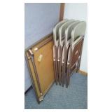 Samsonite Card Table Set.