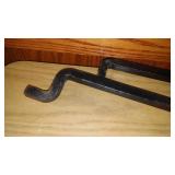 Wrought Iron Railing Plant Hangers (3)