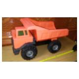 Tonka Orange Dump Truck  Circa 1973