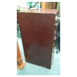 Oak File Cabinet.