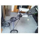 Sun Mountain 3 Wheeled Golf Bag Cart.