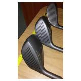Ladies Golf. 3 Woods, Square Two x 6R, No.s 1,3,5 Like New