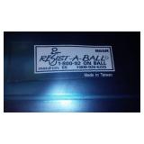 Resist-a-Ball R65R Exercise, inflates to full.