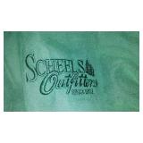 Bison Green Scheels Mens XL 2 Piece Rain Set.