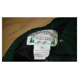 Bison Green Scheels Mens XL 2 Piece Rain Set.