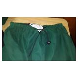 Bison Green Scheels Mens XL 2 Piece Rain Set.