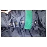 Bison Green Scheels Mens XL 2 Piece Rain Set.