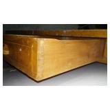 Vintage Oak Library Table.