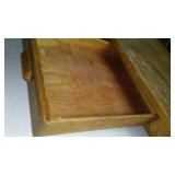 Vintage Oak Library Table.