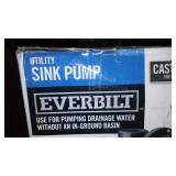 Everbilt Transfer Pump. 1/3 HP