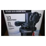 Everbilt Transfer Pump. 1/3 HP