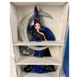 Bob Mackie 1994 Queen of Hearts Barbie #12046 & 1996 Moon Goddess Barbie #14105 in Box with Concept Sketch