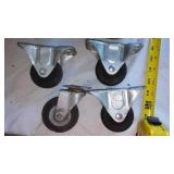 9 heavy duty casters