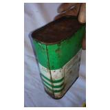 Cities Services Outboard Motor Oil quart can
