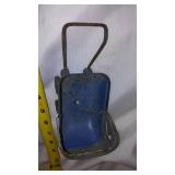 Vintage Metal Baby Stroller - Missing Tire