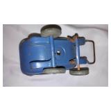Vintage Metal Baby Stroller - Missing Tire
