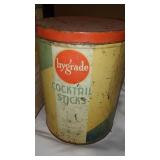 Vintage Cracker Cans