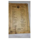 I.H.  Case Seedmeter Drill Manual.