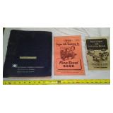 3 Manuals  Vintage