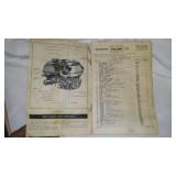 3 Manuals  Vintage