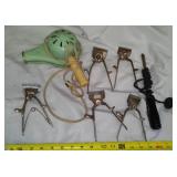 Vintage Hair Barber Items