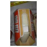 Vintage Collectible Dixie Cup Dispenser, Snap in Cups and more