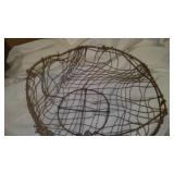 Antique Wire Basket.