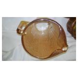 Orange Glass Pitcher & More.  T