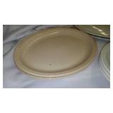 7 Buffalo Brand Oval Plates