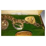 12 Kt Gold Bracelet - Family Tree