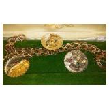 12 Kt Gold Bracelet - Family Tree