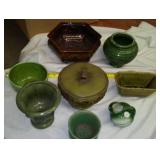 Pottery  Green Tones