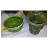 Pottery  Green Tones