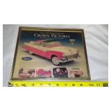 Ford Crown Victoria 1955 Framed Advertisement